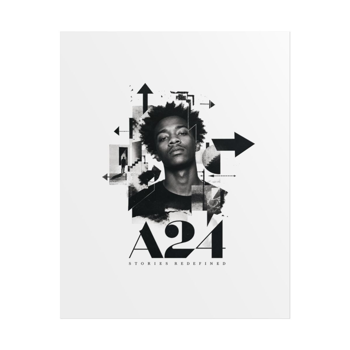 A24 Visual Style Face Must Poster - Official Posters & Wall Art merchandise